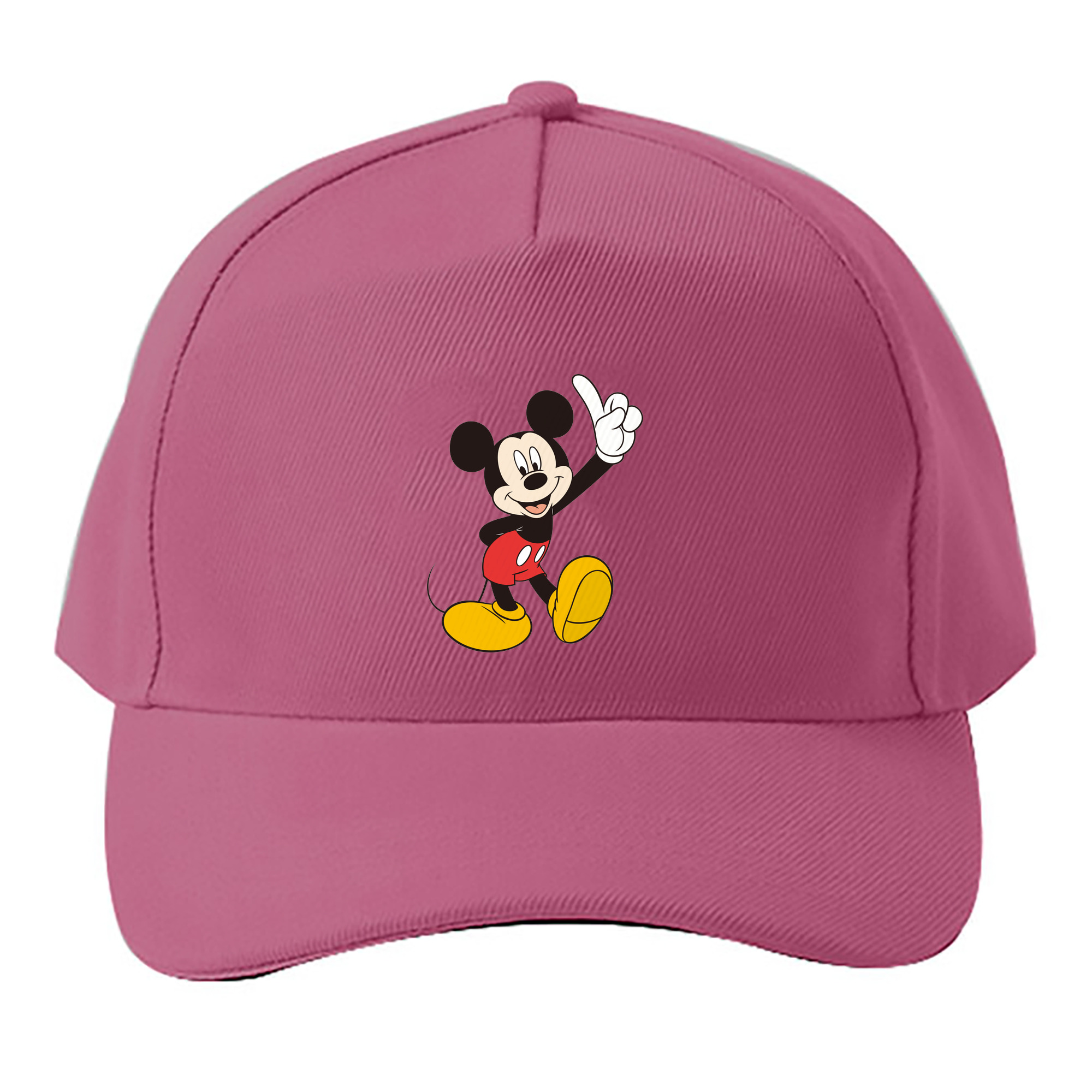 （画像用） ミッキーマウス Mickey Mouse ベースボールキャップ 綿100％ 男女兼用 帽子 スポーツ